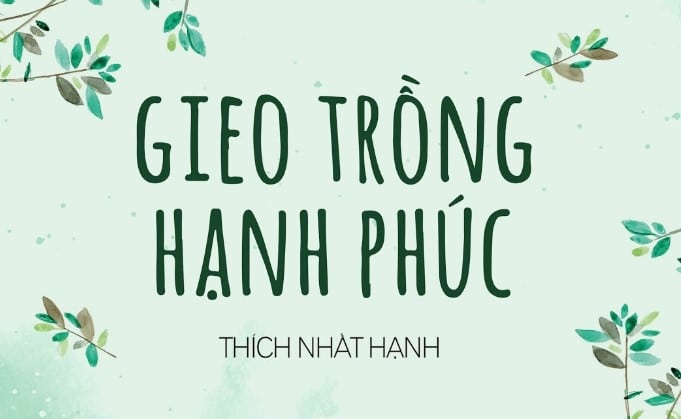 review sách Gieo trồng hạnh phúc