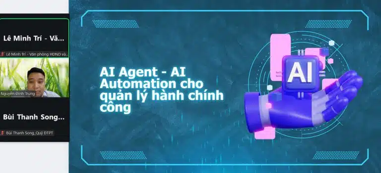 Ai cho hành chính công