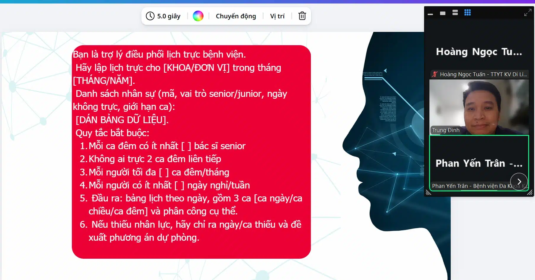 Khóa học AI trong lĩnh vực y tế